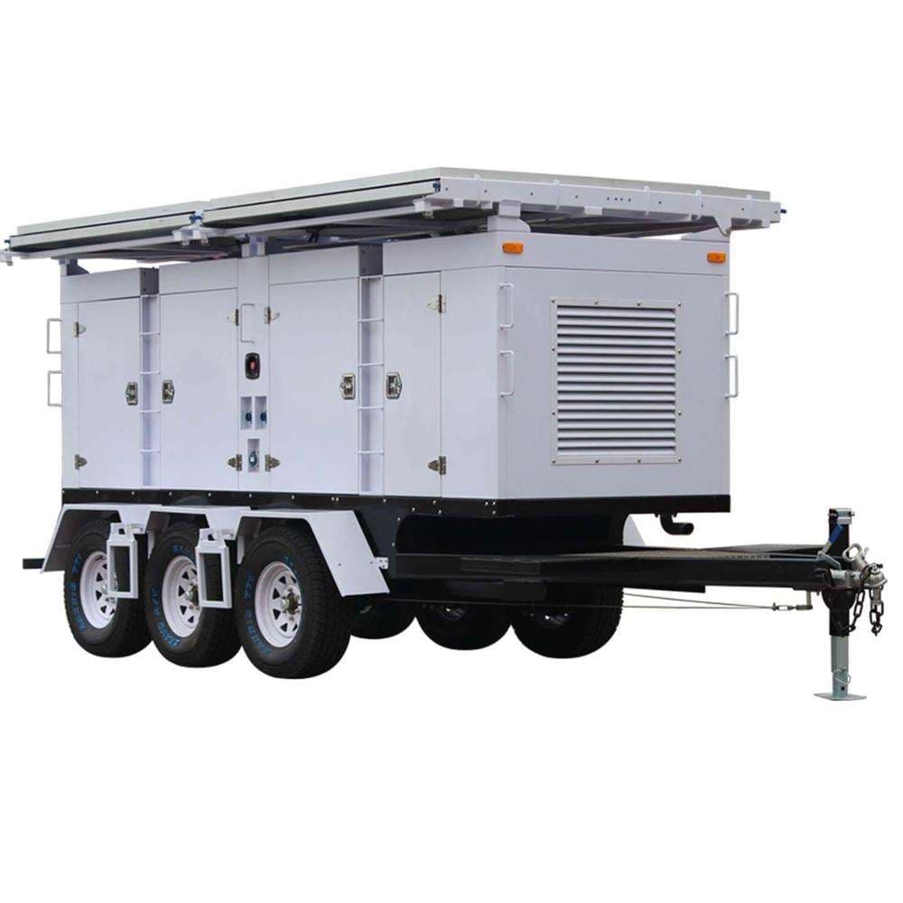 250kW Silent Trailer Diesel Generator